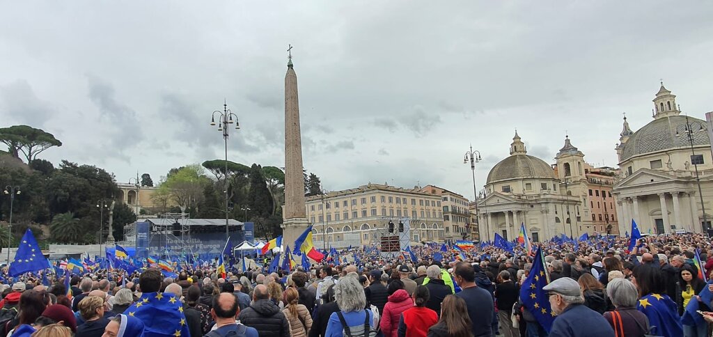 A Europa significa paz: discurso de Andrea Riccardi no evento “Uma praça para a Europa”